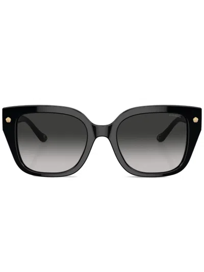 Coach Charms Oversized Square Sunglasses In Black