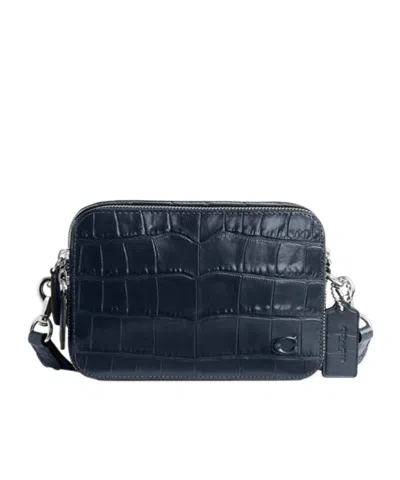 Coach Charter 19 Crossbody Bag In Deep Navy Blue