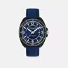 Coach Charter Automatic Watch, 44mm In Blue