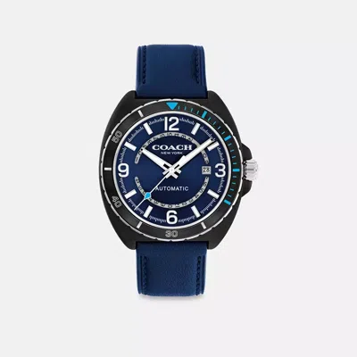 Coach Charter Automatic Watch, 44mm In Blue