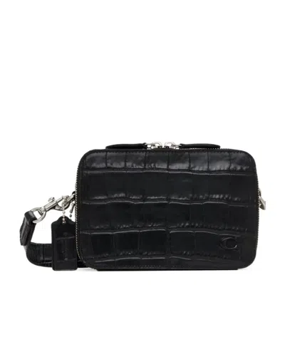 Coach Charter Crossbody 19 Bag In Black