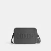 Coach Charter Crossbody Bag 24 With  Graphic In Charcoal