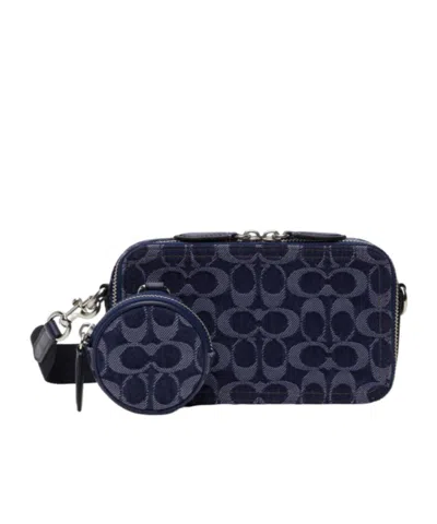 Coach Charter Slim Crossbody Bag In Black