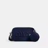 Coach Charter Slim Crossbody With  Graphic In Deep Blue