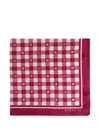Coach Check-print Silk Scarf In Multi