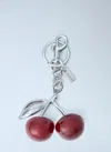 Coach Cherry Bag Charm In Multi