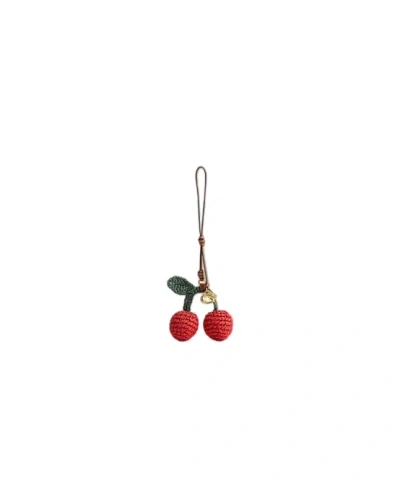 Coach Cherry Keychain In Blend Color