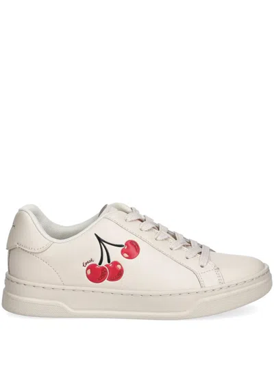 COACH CHERRY-PRINT SNEAKERS