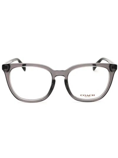 Coach Chic Round Eyeglasses For Women - Style 0hc6222f In Gray