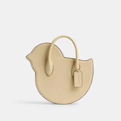 Coach Chick Bag In Regenerative Leather In Neutral