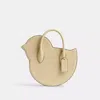 Coach Chick Bag In Regenerative Leather In Sand