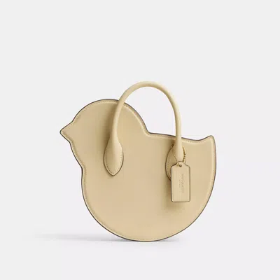 Coach Chick Bag In Regenerative Leather In Sand
