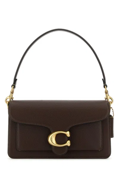 Coach Chocolate Leather Tabby 26 Handbag