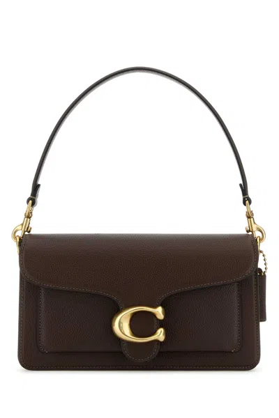 Coach Chocolate Leather Tabby 26 Handbag