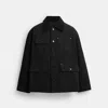 Coach Chore Coat In Black