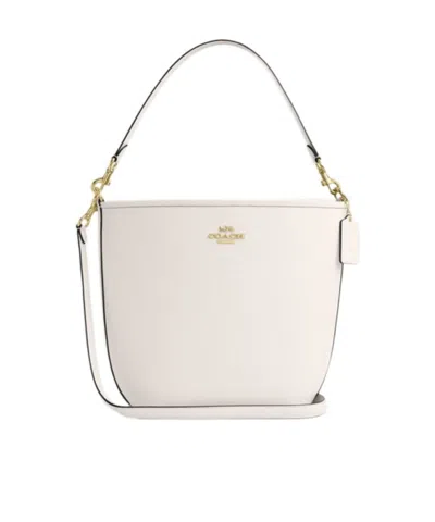 Coach City Large Bucket Bag In White
