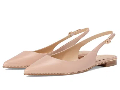 Coach Claire Leather Skimmer In Pink