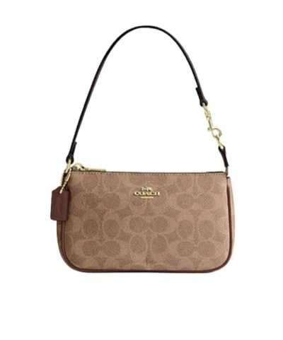 Coach Classic Logo Nolita No. 19 Handbag In Brown