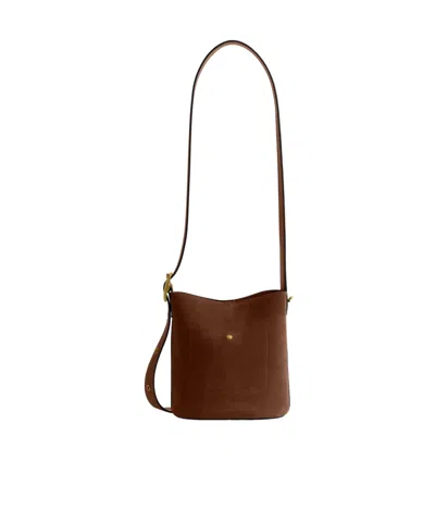 Coach Classic Logo Shoulder Bag In Brown
