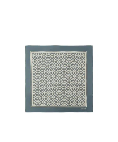 Coach Classicdesign Cloth Bandana In Green