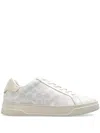 Coach High Line Sneaker In Signature Canvas In White