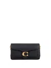 Shop Coach Pochette Tabby Black Leather