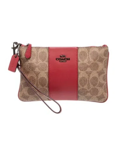 Pre-owned Coach Clutch In Multi