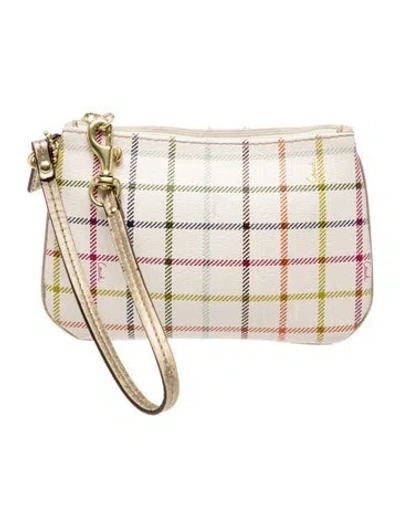 Pre-owned Coach Clutch In Neutral