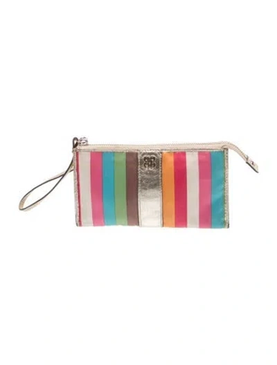 Pre-owned Coach Clutch In Neutral