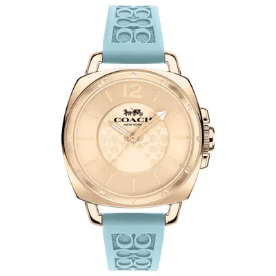 Coach Coa Boyfriend Women's Watch In Blue