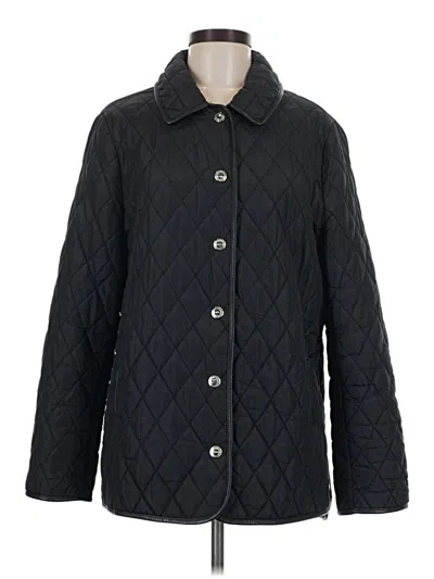 Pre-owned Coach Coat In Black