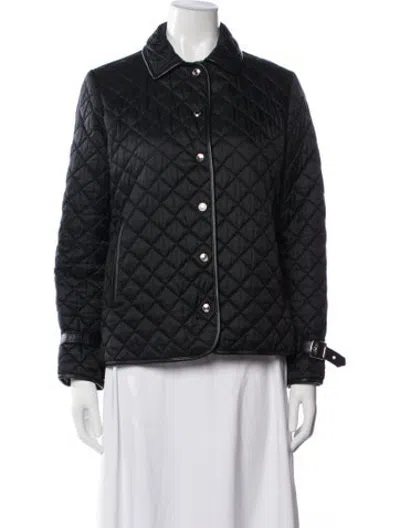 Pre-owned Coach Coat In Black