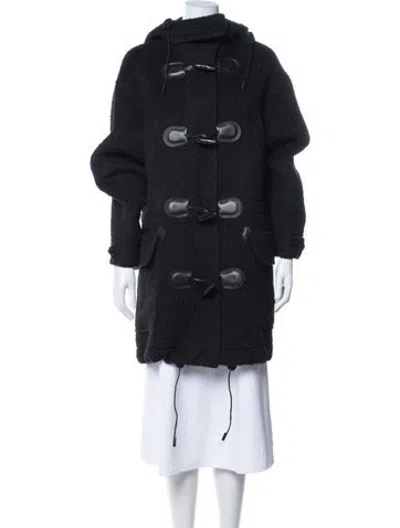 Pre-owned Coach Coat In Black