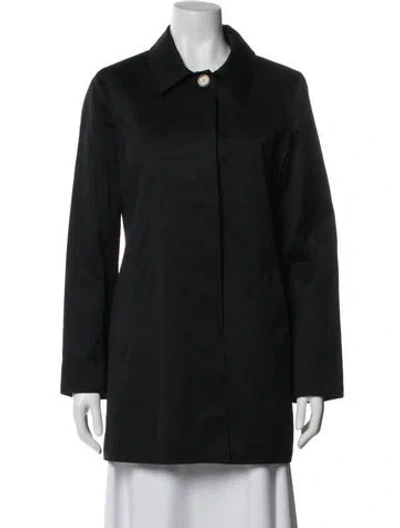 Pre-owned Coach Coat In Blue