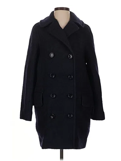 Pre-owned Coach Coat In Blue