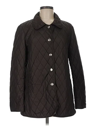 Pre-owned Coach Coat In Brown