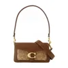 Coach Coated Canvas Signature Tabby Shoulder B