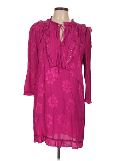 Pre-owned Coach Cocktail Dress In Pink