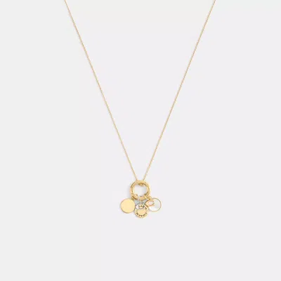 Coach Coin Pendant Necklace
