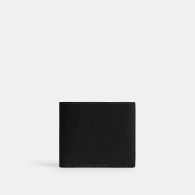 Coach Coin Wallet In Black