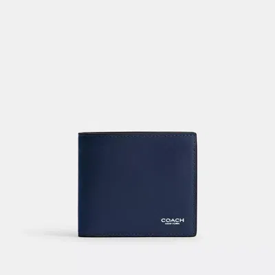 Coach Coin Wallet In Blue