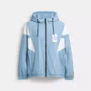 Coach Colorblock Windbreaker In Blue