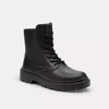 Coach Combat Boot In Black