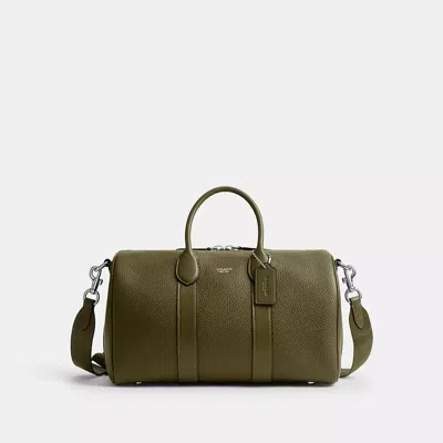 Coach Compass Bag 35 In Green