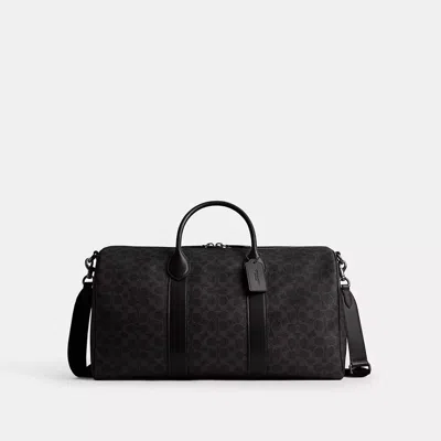Coach Compass Bag 50 In Signature Canvas