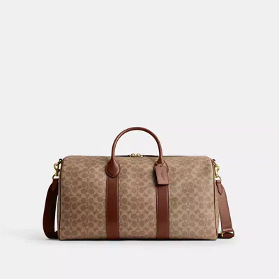 Coach Compass Bag 50 In Signature Canvas In Multi