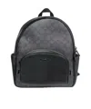 Coach Court Backpack In Black