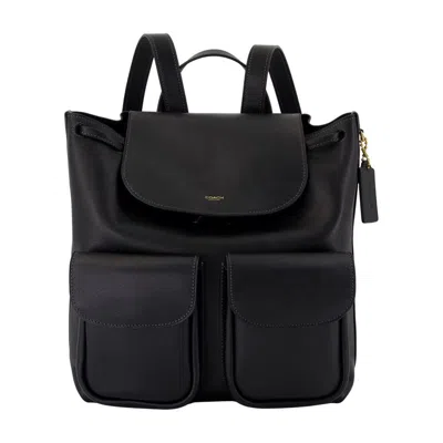 Coach Crosby 28 Backpack In Black