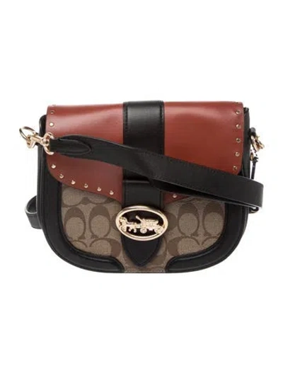 Pre-owned Coach Crossbody Bag In Black