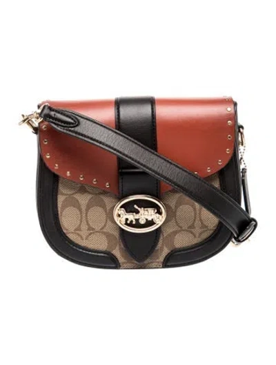 Pre-owned Coach Crossbody Bag In Black